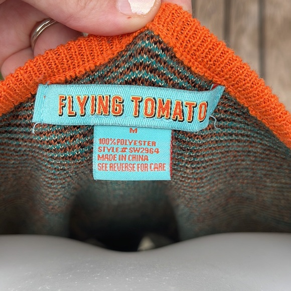 GUC Flying Tomato Knit Mini Aztec Dress Size M - Picture 14 of 16